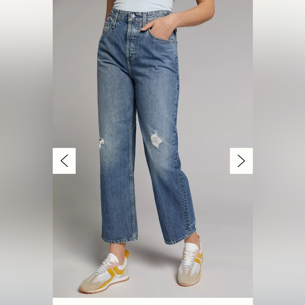 AG Knoxx Highrise Baggy Boyfriend denim